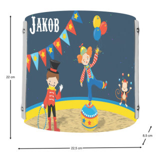 Kinderzimmer Wandlampe / Nachtlicht Circus