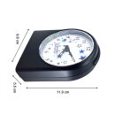 Kinder Funkwecker schwarz Einhorn