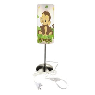 Kinder Tischlampe / Schreibtischlampe Motiv Affenbaby