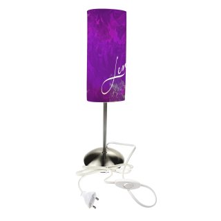Kinder Tischlampe / Schreibtischlampe Motiv Traum Farbe lila