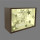Kinder Wandlampe / Tischlampe aus Holz Buche Natur Motiv Sternenhimmel Farbe grau beige
