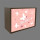 Kinder Wandlampe / Tischlampe aus Holz Buche Natur Motiv Schmetterling Ornamente Farbe rosa lila