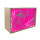 Kinder Wandlampe / Tischlampe aus Holz Buche Natur Motiv Traum Farbe pink