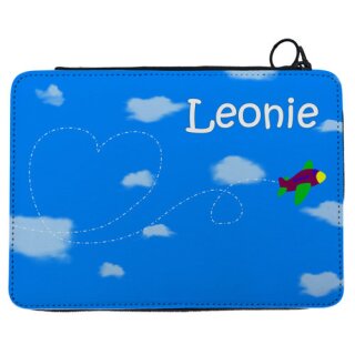 Kinder Federmäppchen Flugzeug