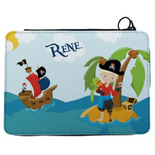 Kinder Federmäppchen Pirat nah
