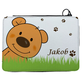 Kinder Federmäppchen Teddy Bär-Graß