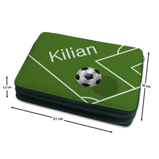 Kinder Federmäppchen Fußball