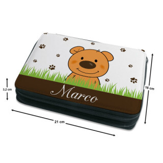 Kinder Federmäppchen Teddy Bär