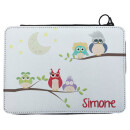 Kinder Federmäppchen Eulenfamilie