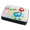 Kinder Federmäppchen Monster Farbkleks