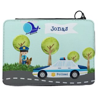 Kinder Federmäppchen Polizei