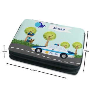 Kinder Federmäppchen Polizei