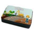 Kinder Federmäppchen Bagger