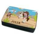 Kinder Federmäppchen Cowgirl