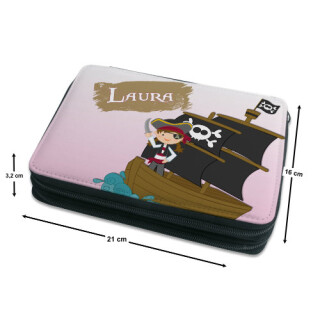 Kinder Federmäppchen Piratin