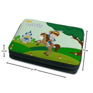 Kinder Federmäppchen Ritter 2