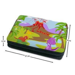 Kinder Federmäppchen Dino