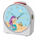 Kinder Funkwecker weiß Motiv Meerjungfrau