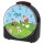 Kinder Funkwecker schwarz Motiv Bauernhof