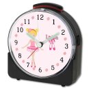 Kinder Funkwecker schwarz Motiv Balerina