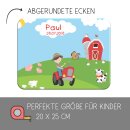 Kinder Frühstücksbrettchen  Bauernhof...