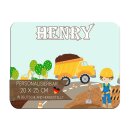 Kinder Frühstücksbrettchen  Baustelle...