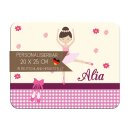 Kinder Frühstücksbrettchen  Balerina Blume...