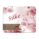 Kinder Frühstücksbrettchen  Blumen Rot...