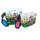 Kindergartentasche Rosa oder Hellblau Auto-Cartoon