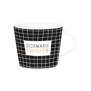 Espresso-Tasse Schreibkram Manufaktur Schwarz Trinker