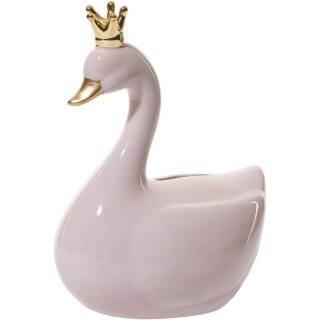 Spardose Schwan rosa