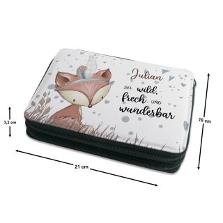 Federmäppchen Fuchs Leon