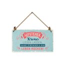 Cardboard VintageArt Aufstehen, Krone liegen