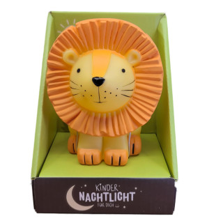 Kinder Nachtlicht Löwe mit Name personalisiert