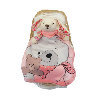 Windeltorte Kinderwagen Hase