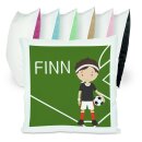 Kissen bunt Fußball