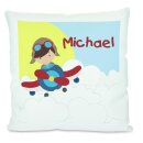 Kissen weiß Flugzeug