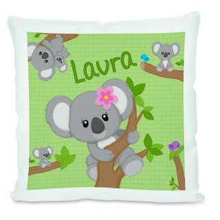 Kissen weiß Koala Bär Mädchen