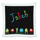 Kissen weiß Monster Parade