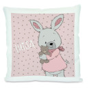 Kissen weiß Hase Emma