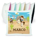 CreaDesign, Kinder Kissen 40x40 personalisiert mit Namen,...