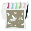 CreaDesign, Kinder Kissen 40x40 personalisiert mit Namen,...