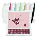 CreaDesign, Kinder Kissen 40x40 personalisiert mit Namen,...