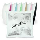 CreaDesign, Kinder Kissen 40x40 personalisiert mit Namen,...