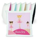 CreaDesign, Kinder Kissen 40x40 personalisiert mit Namen,...