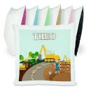CreaDesign, Kinder Kissen 40x40 personalisiert mit Namen,...