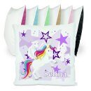 CreaDesign, Kinder Kissen 40x40 personalisiert mit Namen,...