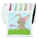 CreaDesign, Kinder Kissen 40x40 personalisiert mit Namen,...