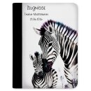 Zeugnismappe / Dokumentemappe Zebra Familie ohne...