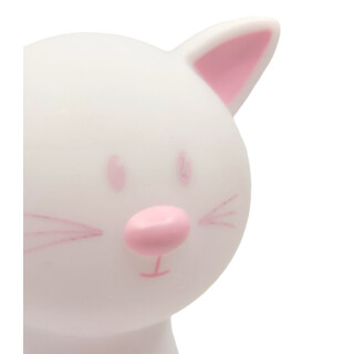 Kinder Nachtlicht Katze mit Name personalisiert